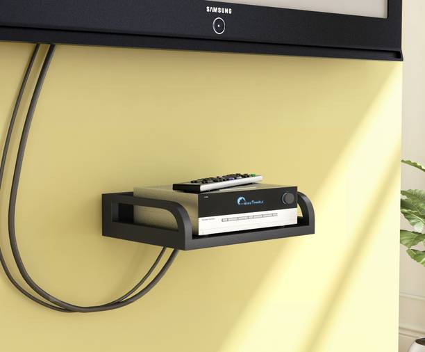 HOME SPARKLE Wooden Set Top Box Stand/DTH Stand/WIFI Ro...
