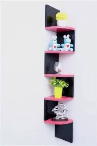 INDIAN DECOR SZY ID7 MDF (Medium Density Fiber) Wall Shelf