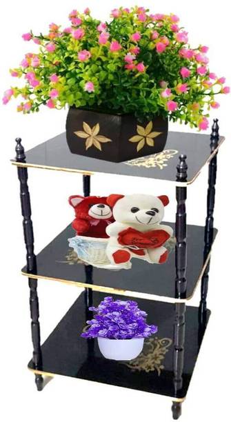 DPH 3 shelf wooden corner for living room, bedroom, kidsroom Wooden Wall Shelf