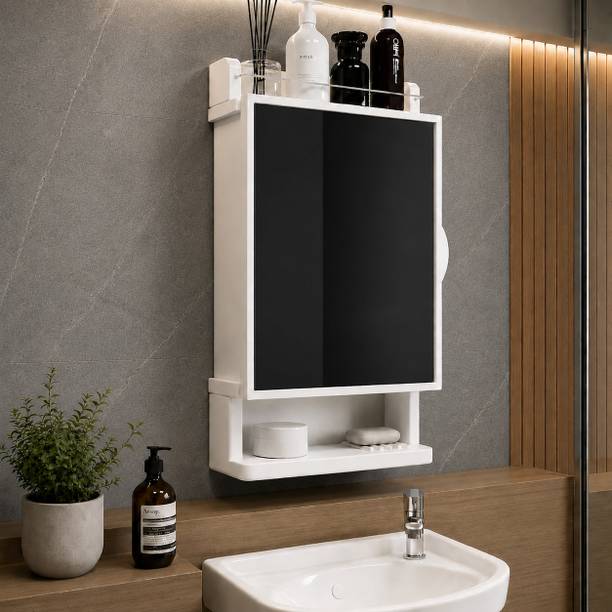 Eimear enterprise NEWLOOK MIRROR Plastic Wall Shelf
