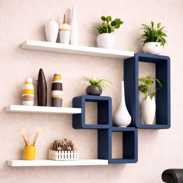 zeecoot Wooden Floating Wall Shelves Wooden Wall Shelf