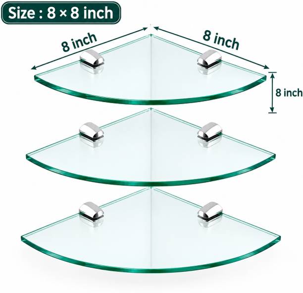 laa GC8×8 Glass Wall Shelf