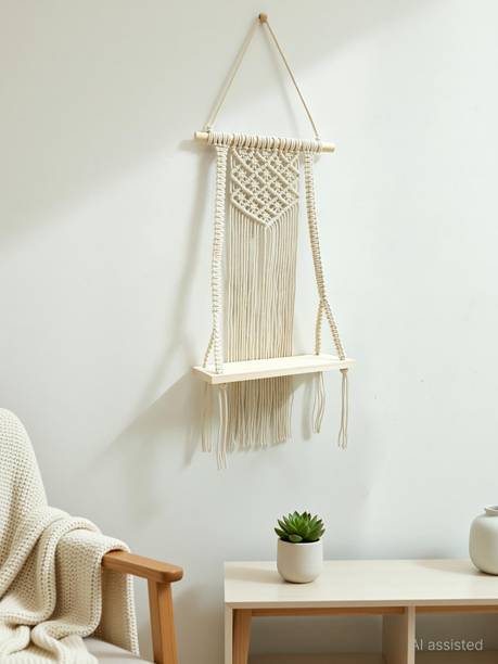 Decazone DC0C002 Wooden Wall Shelf