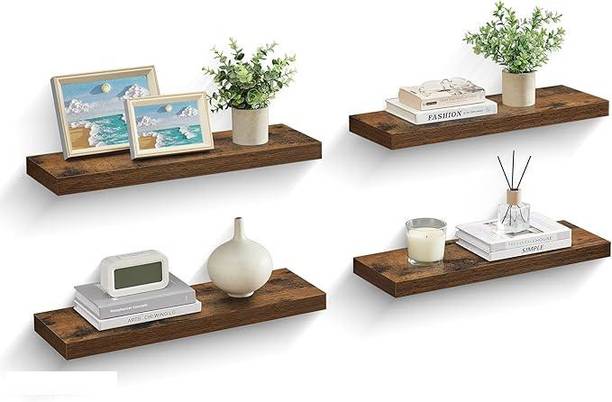 WOOD 49 Particle Board Wall Shelf