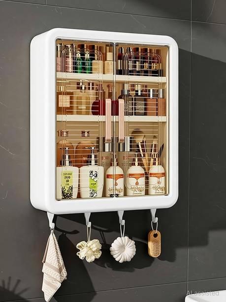 frozen Bathroom Organizers and Storage Organizers,Make Up Organize Plastic Wall Shelf