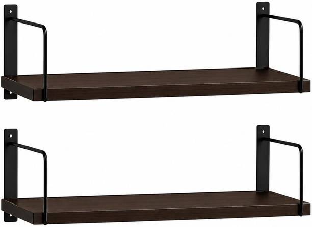 woodstory P-2 floating wall shelf MDF (Medium Density Fiber) Wall Shelf
