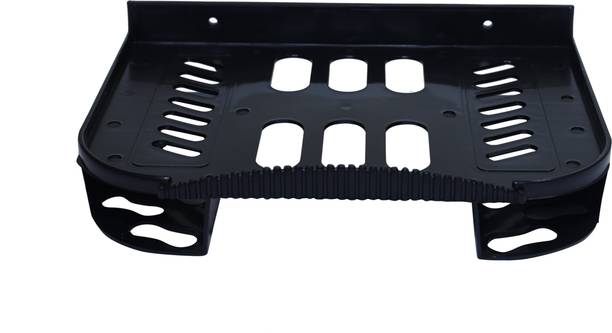 AJeneterprises Multipurpose plastic Stand for Set Top Box & WiFi Router Plastic Wall Shelf