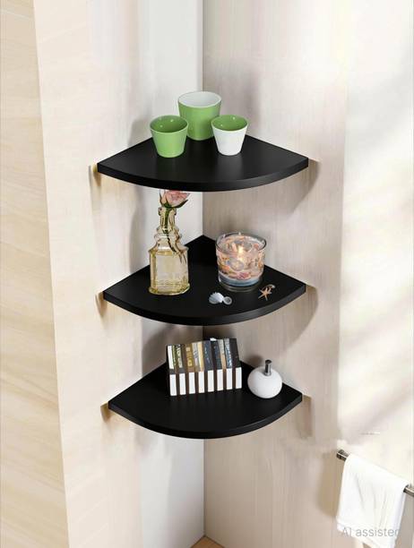 Aayat Enterprises Wooden, MDF (Medium Density Fiber) Wall Shelf