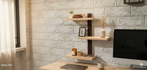 InUpStore Wooden Wall Shelf
