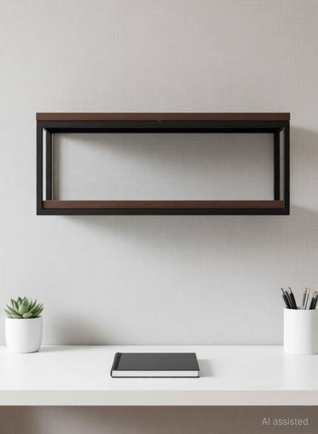 SINAL 14-32 Inches Iron Wall Shelf