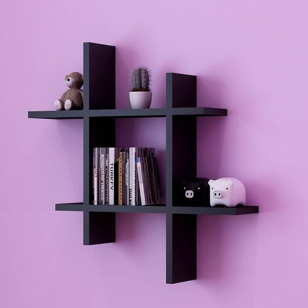 Extend Crafts Wooden Wall Shelves Book Shelf Floating rack Hanging Mounted shelf storage Wooden Wall Shelf