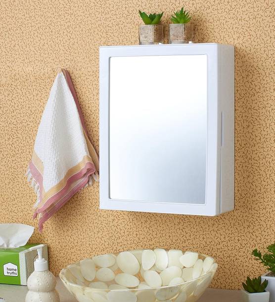 ZOOM bathroom cabinet with mirror Plastic Wall Shelf