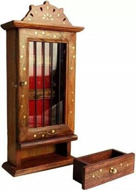 Ziya Handicrafts Wooden Wall Shelf