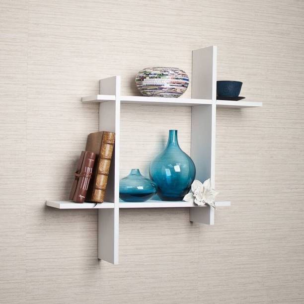 Hindwood Wooden Wall Shelf