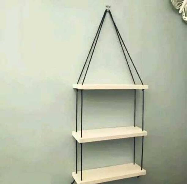GJ33CART Wooden Wall Shelf