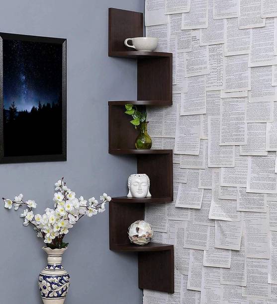 Murad Arts Wooden Wall Shelf
