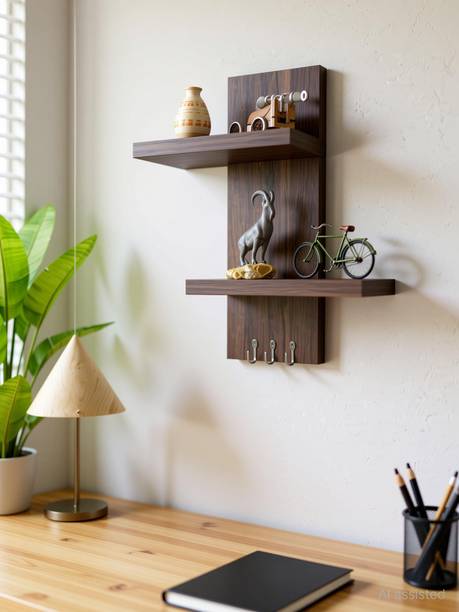 Xtenshion Crafts Wooden Wall Mount Tv Set Up Box Stand Wall Shelves Wall Shelf Wooden Wall Shelf