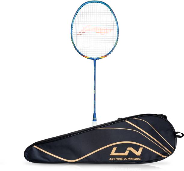 LI-NING Wind Lite 700 Blue, Red Strung Badminton Racquet