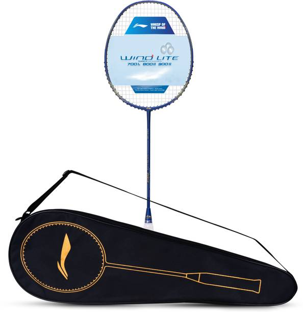 LI-NING Wind Lite 700 II Blue, Brown Strung Badminton Racquet