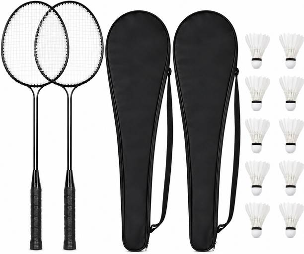 ABG PACK OF 14 Multicolor Strung Badminton Racquet