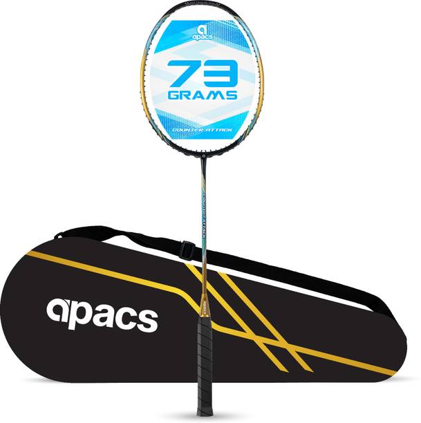 apacs Counter Attack Yellow Unstrung Badminton Racquet