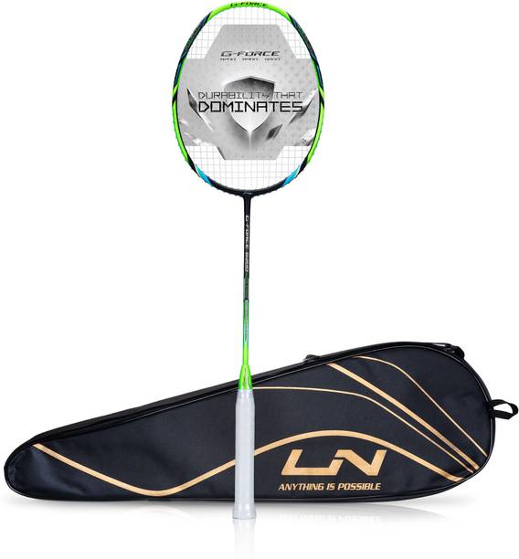 LI-NING G-Force 8200 Extra Strong Black Unstrung Badminton Racquet