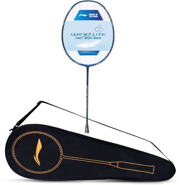 LI-NING Wind Lite 800 II Blue, Grey Strung Badminton Racquet