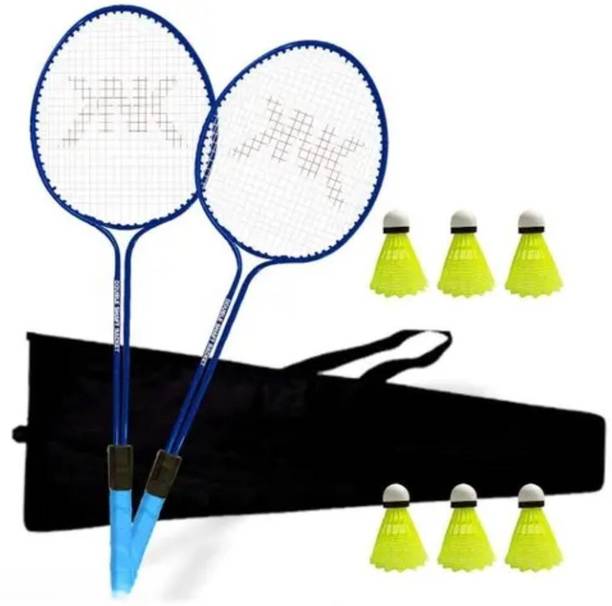 BODHRAJ SPORTS BRDD08 Multicolor Strung Badminton Racquet
