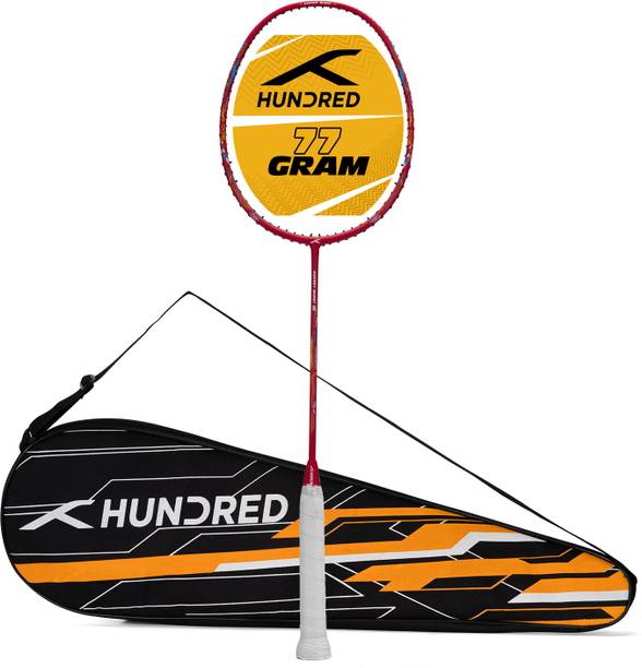 Hundred ENERGY BURST 18 Red Strung Badminton Racquet