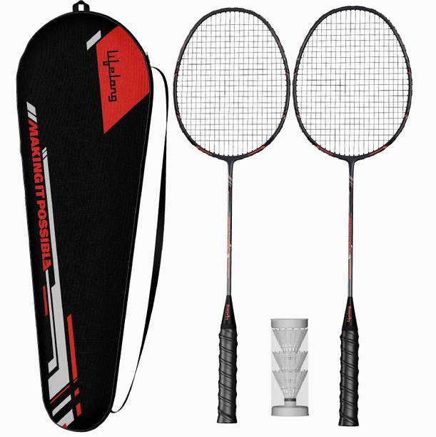Lifelong LLSBR02 Black Strung Badminton Racquet