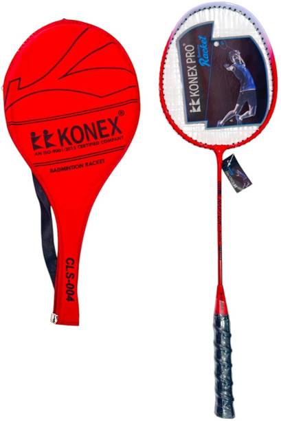 Konex CLS004R Red Strung Badminton Racquet