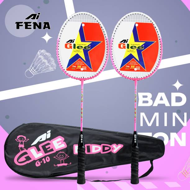 Fena G-10(Kids) Pink Strung Badminton Racquet