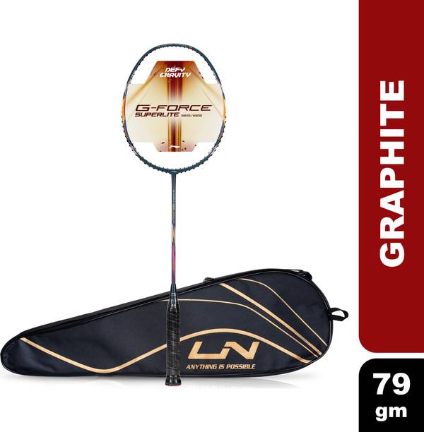 LI-NING G-Force 5900 Superlite / 79 grams / G6 Grey, Silver, Pink Unstrung Badminton Racquet