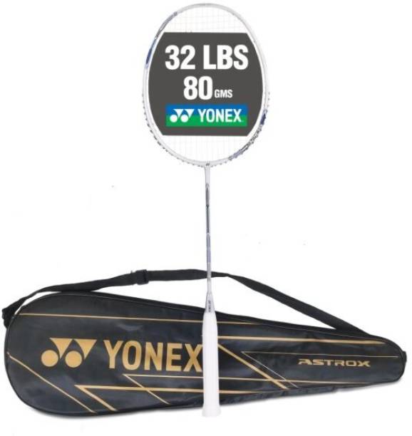 YONEX Astrox Attack 9 White Strung Badminton Racquet