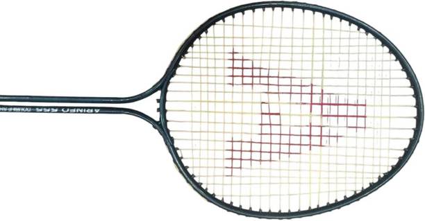 ABG Racquet 1set +3 plastic shuttles & net+rope Multicolor Strung Badminton Racquet