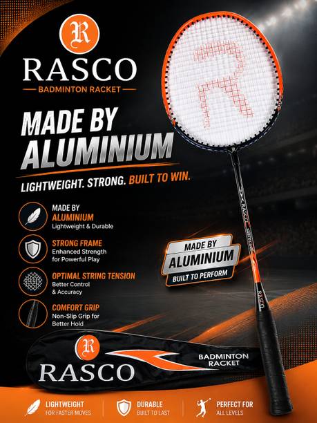 RASCO VORTEX400 Multicolor Strung Badminton Racquet