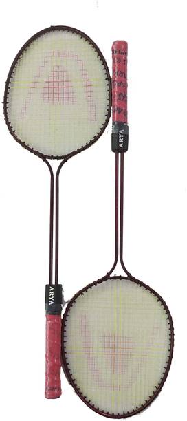ABG Zigma Double Shaft 2 Piece Pack With Cover Multicolor Strung Badminton Racquet