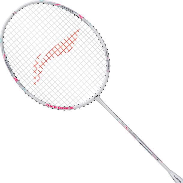 LI-NING Axforce Cannon LIGHT (5U) White Strung Badminton Racquet