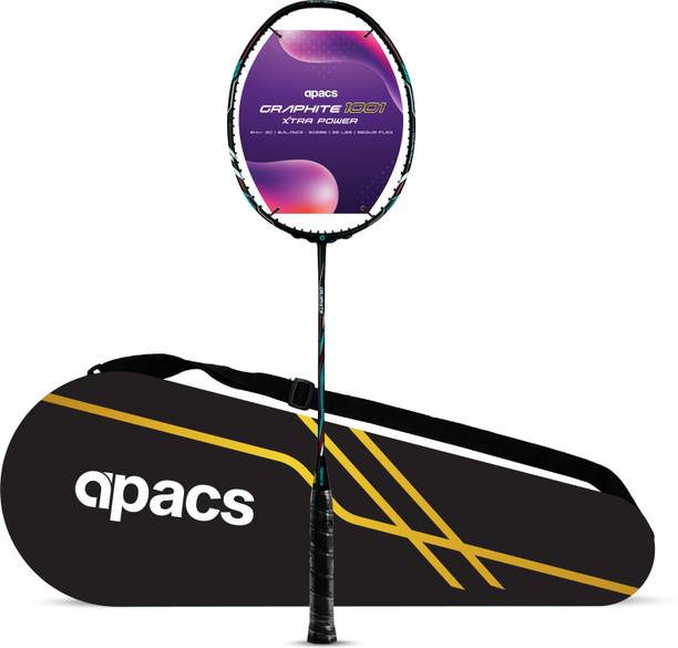 apacs Graphite 1001 Xtra Power Blue Unstrung Badminton Racquet