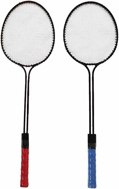 NEEVA New Premium-277 Blue, Red Strung Badminton Racquet