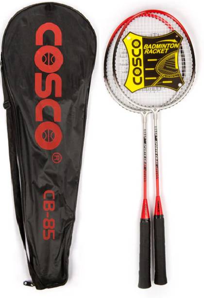 COSCO CB 85 Pair Multicolor Strung Badminton Racquet