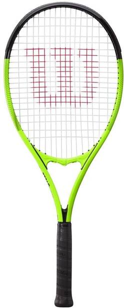 WILSON Blade Feel XL 106, Black/Green Multicolor Strung Tennis Racquet
