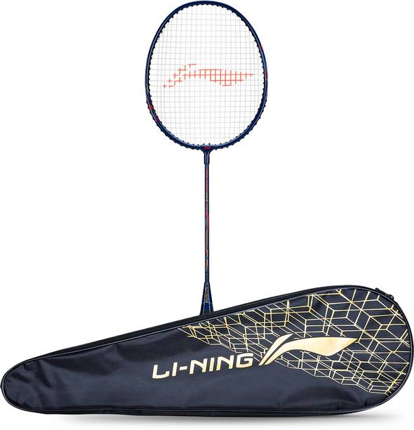 LI-NING Mega Power MP 9 - Pack of 1 + 1 Full Cover Multicolor Strung Badminton Racquet