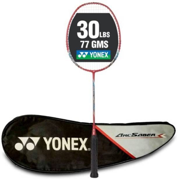 YONEX Arcsaber 73 Light Red Strung Badminton Racquet