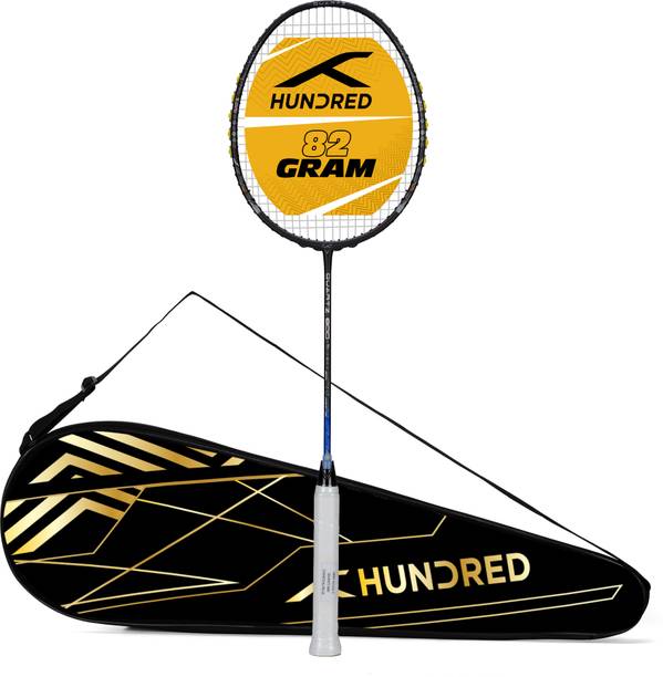 Hundred QUARTZ 800 Grey, Blue Unstrung Badminton Racquet
