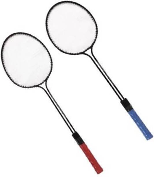 NEEVA New Premium-248 Red, Blue Strung Badminton Racquet