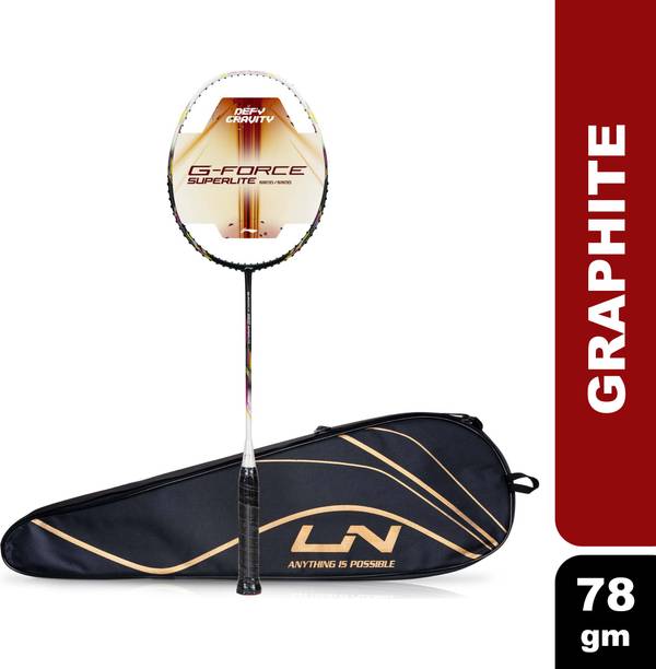 LI-NING G-Force 5800 Superlite / 78 grams / G6 Black, Green, White Unstrung Badminton Racquet