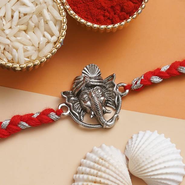 Rakhi Nation Designer LIVE-E2 Assorted Rakhi  Set