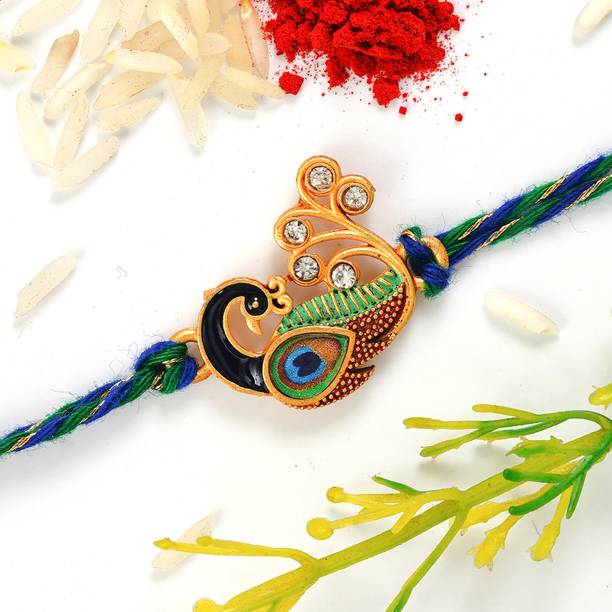eCraftIndia Designer Rakhi Assorted Rakhi  Set