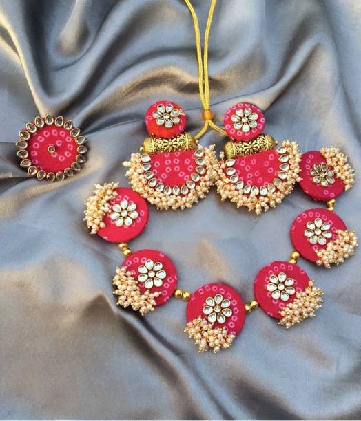 VIP Fashions rani_bhanderj_set Kundan Earrings  Set